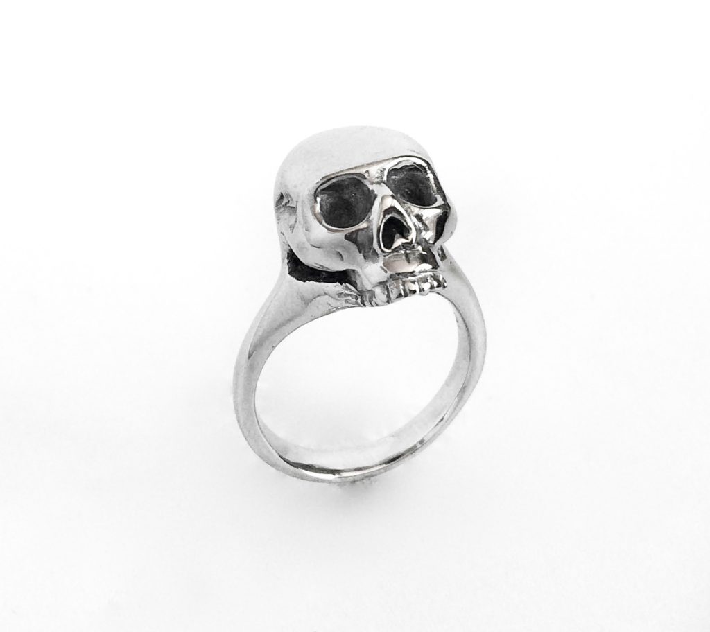 Skull Ring, 18K Gold, 2016