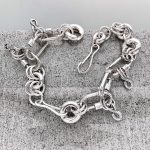 Sterling silver CC Connector Mutt Chain necklace, 2020